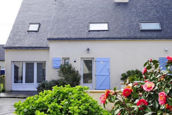 Foto van Vakantiehuis bij Golf van Morbihan Strand - Vakantiehuis in Damgan - ExteriorSummer