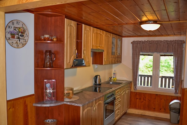 Foto van Ontspannend bosuitje met BBQ - Vakantiehuis in Kyjov - Kitchen