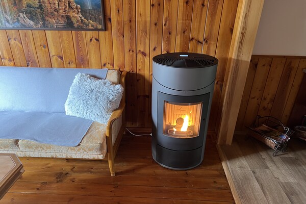 Foto van Ontspannend bosuitje met BBQ - Vakantiehuis in Kyjov - LivingRoom