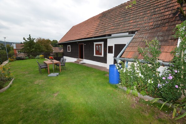 Foto van Vakantiehuis in bos met privézwembad - Vakantiehuis in Petrohrad - GardenSummer