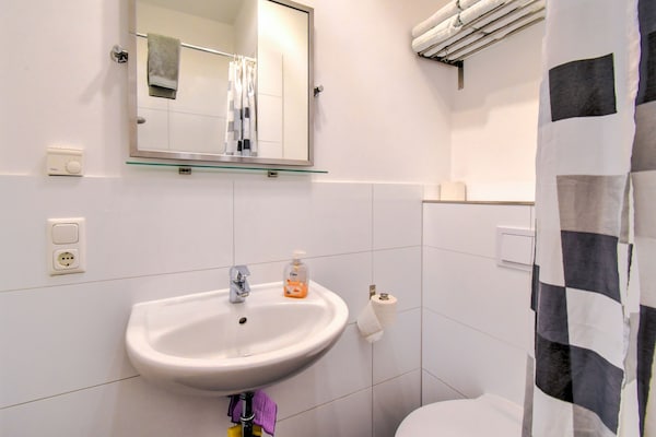 Foto van Appartement in Wismar met privéterras - Vakantiehuis in Wismar - BathRoom