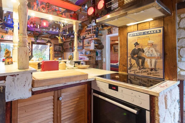 Foto van Gezellig vakantieappartement in Wismar met houtkachel - Kitchen