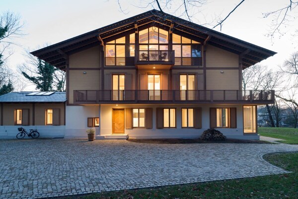 Foto van geworteld in het parkchalet - Vakantiehuis in Potsdam - Untagged