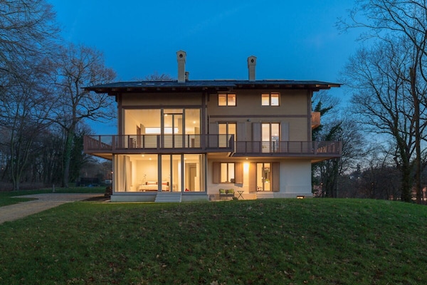 Foto van Boven alles in het parkchalet - Vakantiehuis in Potsdam - Untagged