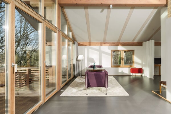 Foto van Boven alles in het parkchalet - Vakantiehuis in Potsdam - Untagged