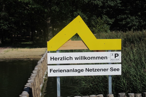Foto van B4 rechtstreeks naar het Netzenmeer. - Vakantiehuis in Kloster Lehnin OT Trechwitz Siedling - Untagged