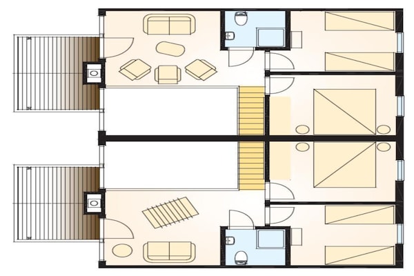 Foto van Ruim vakantiehuis in Bad Saarow - Vakantiehuis in Bad Saarow - FloorPlan