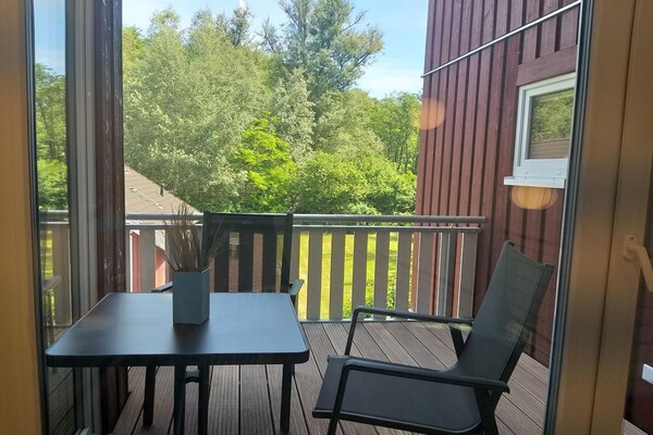 Foto van XXL-vakantiehuis voor gezinnen - Vakantiehuis in Rechlin - TerraceBalcony