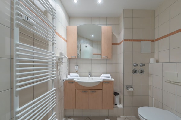 Foto van Elegant ingericht vakantieappartement - Vakantiehuis in Granzow - BathRoom