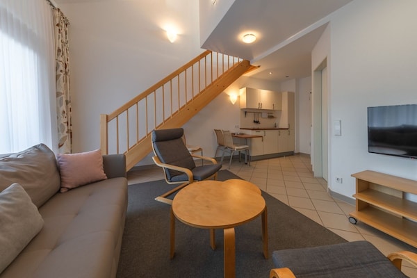 Foto van Elegant ingericht vakantieappartement - Vakantiehuis in Granzow - LivingRoom