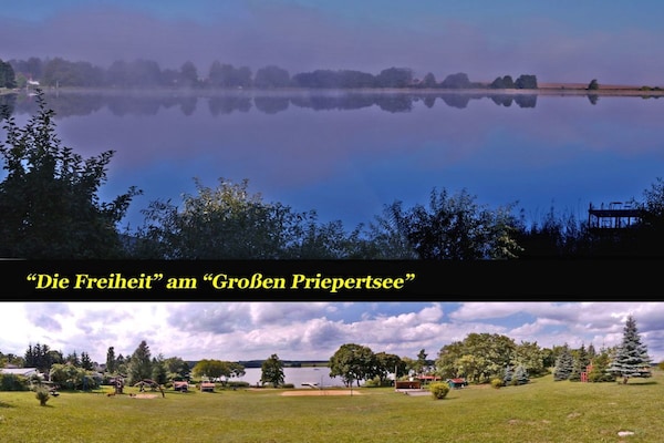 Foto van Bungalow in Pripert met zwembad - Vakantiehuis in Priepert - Untagged