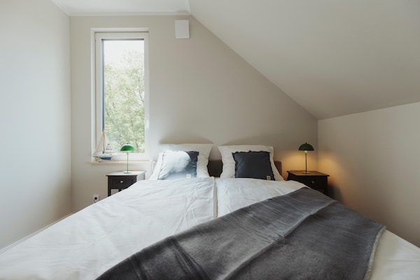 Foto van Halfvrijstaande woning in Scandinavische stijl - Vakantiehuis in Sagard - BedRoom