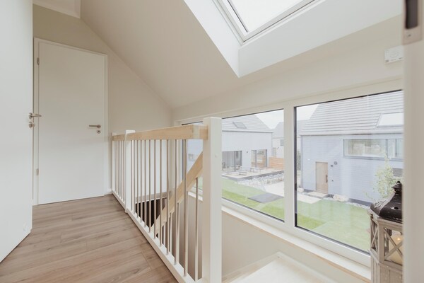 Foto van Halfvrijstaande woning in Scandinavische stijl - Vakantiehuis in Sagard - Landing