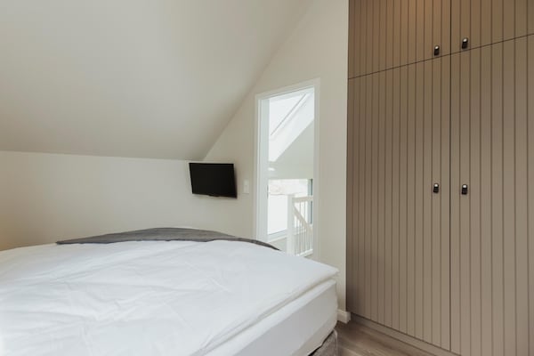 Foto van Halfvrijstaande woning in Scandinavische stijl - Vakantiehuis in Sagard - BedRoom