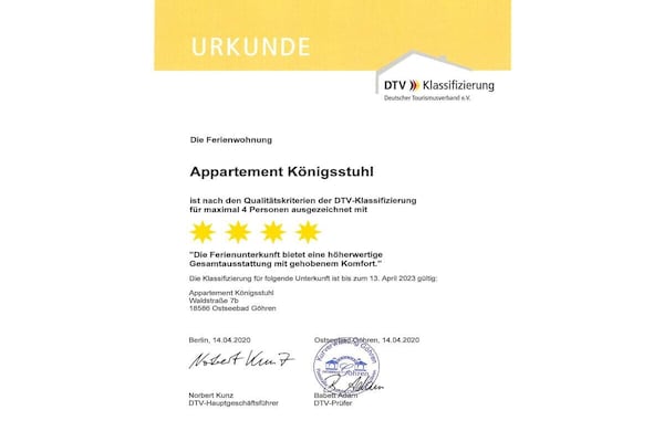 Foto van Königsstuhl Comfortabele vakantiewoning - Vakantiehuis in Göhren - Untagged