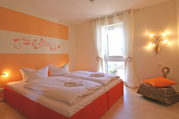 Foto van Königsstuhl Comfortabele vakantiewoning - Vakantiehuis in Göhren - BedRoom