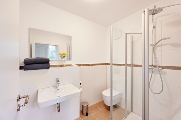 Foto van Vakantiewoning Franzl in Wendorf-Bernsteinland - Vakantiehuis in Wendorf - BathRoom