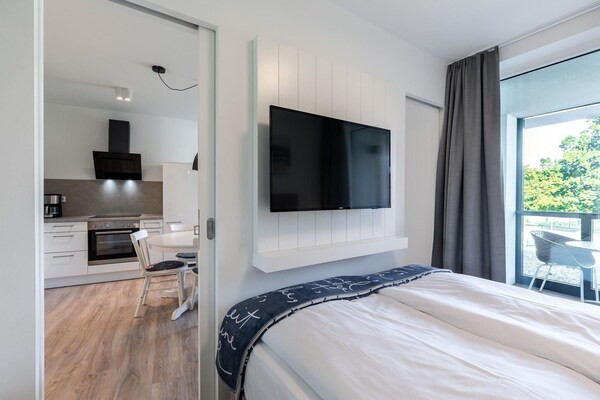 Foto van Baltisch huis met dakterras - Vakantiehuis in Travemünde - BedRoom