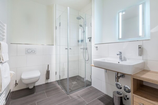 Foto van Baltisch huis met dakterras - Vakantiehuis in Travemünde - BathRoom