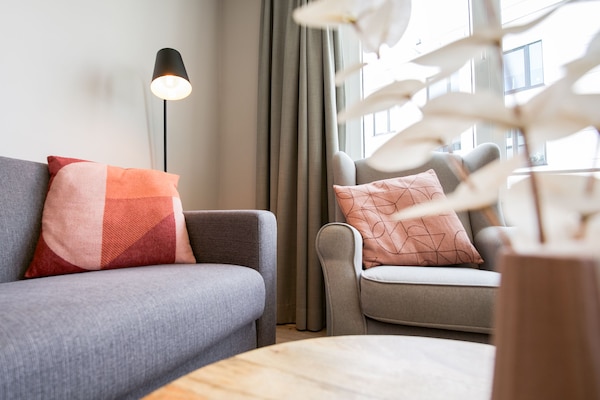 Foto van Balkonappartement met uitzicht op het groen - Vakantiehuis in Travemünde - LivingRoom