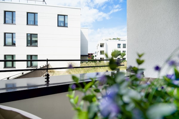 Foto van Balkonappartement met uitzicht op het groen - Vakantiehuis in Travemünde - ViewSummer