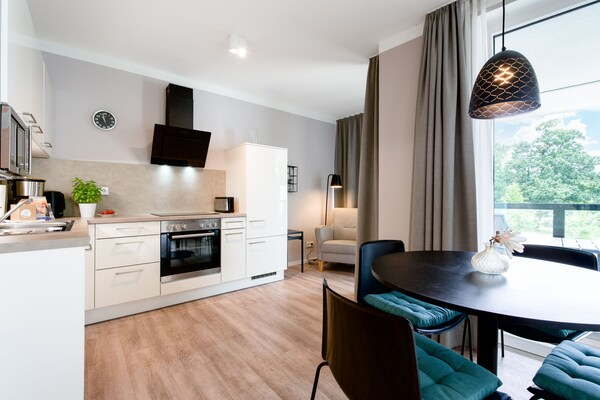 Foto van Baltisch toevluchtsoord nabij Strand - Vakantiehuis in Travemünde - Kitchen
