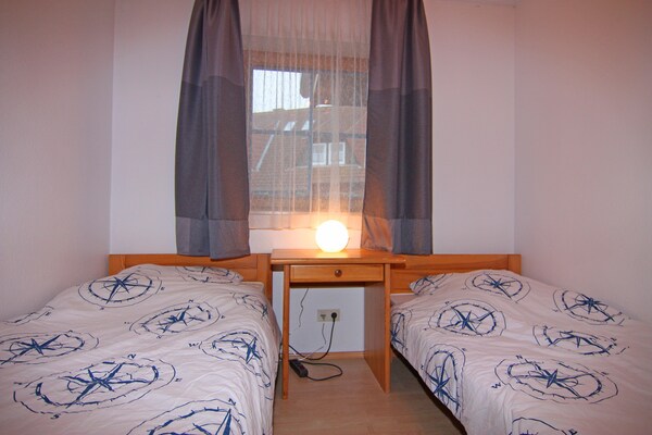 Foto van Gezellig vakantieappartement op Fehmarn - Vakantiehuis in Petersdorf - BedRoom