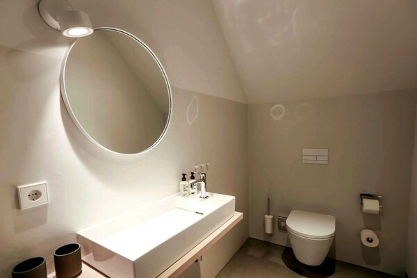 Foto van Exclusief landhuis op Fehmarn - Vakantiehuis in Fehmarn/Schlagsdorf - BathRoom