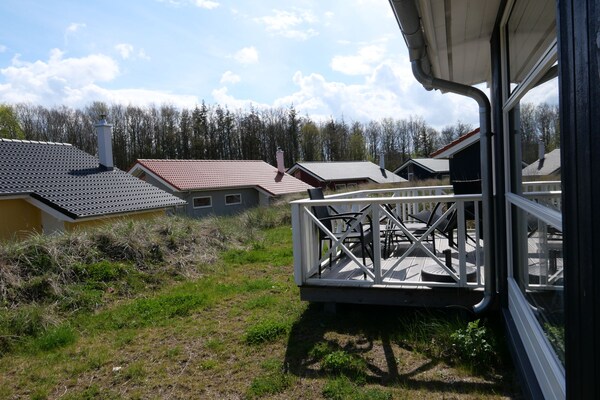 Foto van Baltic Nature Lodge voor 6 personen - Vakantiehuis in Großenbrode - TerraceBalcony