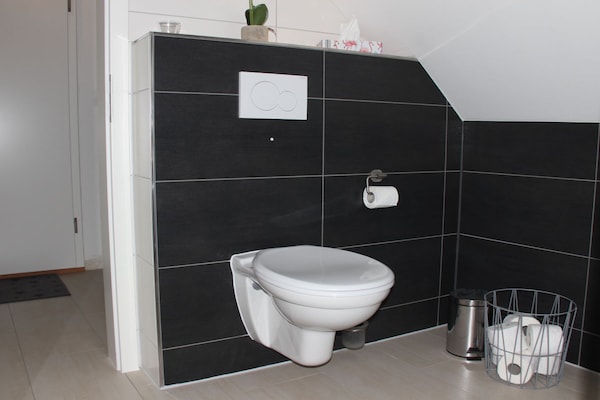 Foto van Bovenverdieping van het zwaluwnest - Vakantiehuis in Maasholm - Untagged