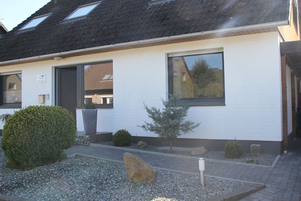 Foto van Bovenverdieping van het zwaluwnest - Vakantiehuis in Maasholm - Untagged