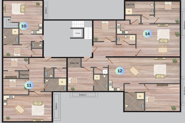 Foto van Bernstein Suite & Ontbijtappartement 04 - Vakantiehuis in Büum - Untagged