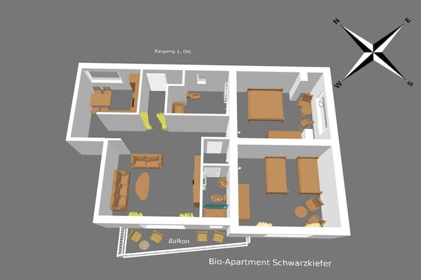 Foto van Bio-appartement Zwarte Den - Vakantiehuis in St. Peter-Ording - Untagged