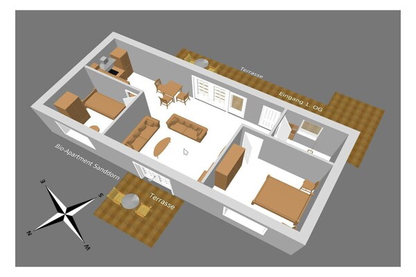 Foto van Bio-appartement Duindoorn - Vakantiehuis in St. Peter-Ording - Untagged