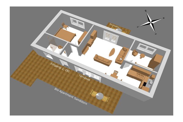 Foto van Bio-appartement Duindoorn - Vakantiehuis in St. Peter-Ording - Untagged