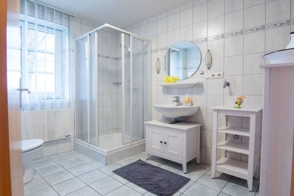 Foto van Jan Comfortabele vakantiewoning - Vakantiehuis in Nordstrand - BathRoom