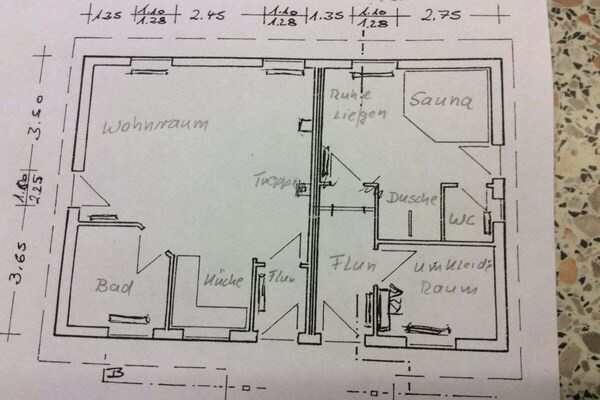 Foto van Jan Comfortabele vakantiewoning - Vakantiehuis in Nordstrand - FloorPlan