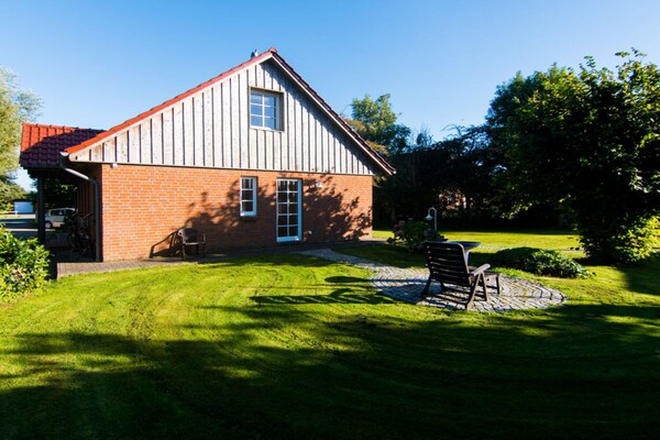 Foto van Jan Comfortabele vakantiewoning - Vakantiehuis in Nordstrand - ExteriorSummer