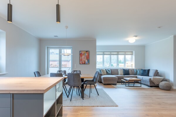 Foto van Moderne halfvrijstaande woning in Niebüll - Vakantiehuis in Niebüll - DiningRoom