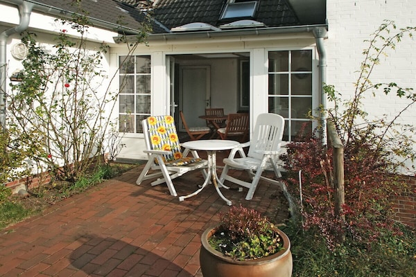 Foto van Zuidwestelijk appartement met serre - Vakantiehuis in Nebel\/Süddorf - Untagged
