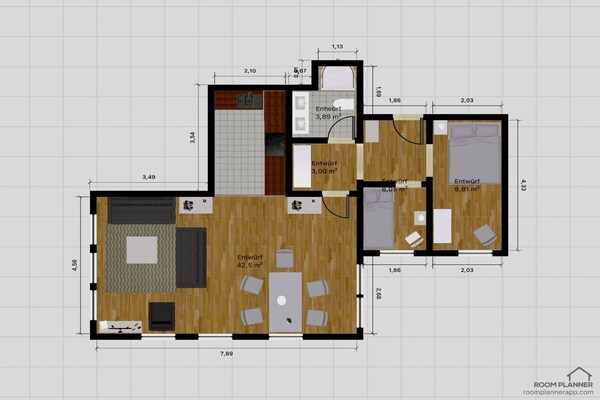 Foto van Zonneterras bij het vakantiehuis - Vakantiehuis in Juist - Untagged