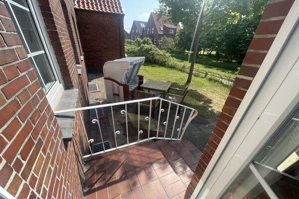 Foto van Zonneterras bij het vakantiehuis - Vakantiehuis in Juist - Untagged