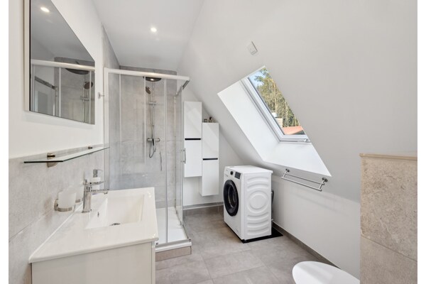 Foto van Appartement vlakbij de heidevelden van Lüneburg - Vakantiehuis in Schneverdingen - BathRoom