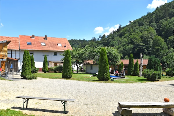 Foto van Appartement met privéterras in Hüddingen - Vakantiehuis in Bad Wildungen - ExteriorSummer