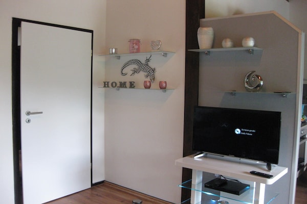 Foto van Vakantiehuis in Duitsland met natuurpracht - Vakantiehuis in Ronshausen - LivingRoom