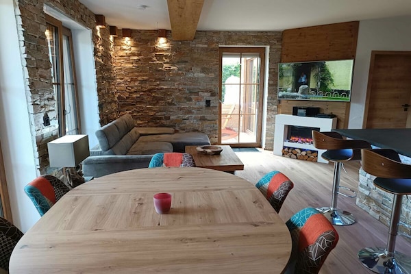 Foto van Luxe vakantieappartementchalet vlakbij het meer - Vakantiehuis in Schalkenmehren - Untagged