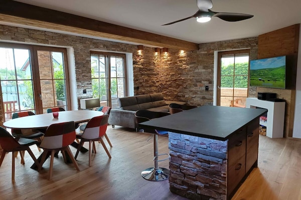 Foto van Luxe vakantieappartementchalet vlakbij het meer - Vakantiehuis in Schalkenmehren - Untagged