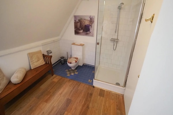 Foto van Gezellig appartement met uitzicht op de bergen in Nordenau voor 4 personen - BathRoom