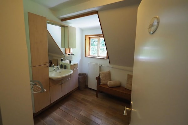 Foto van Gezellig appartement met uitzicht op de bergen in Nordenau voor 4 personen - BathRoom