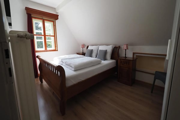 Foto van Gezellig appartement met uitzicht op de bergen in Nordenau voor 4 personen - BedRoom